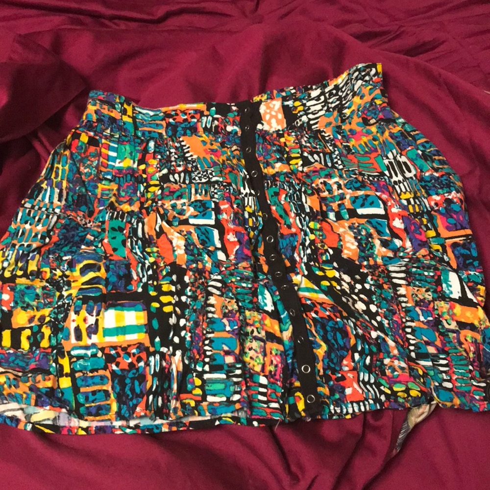 Button Up Skirt